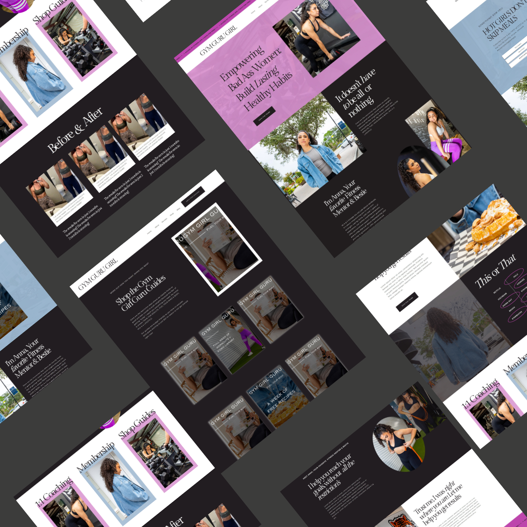 Showit_Fitness_website